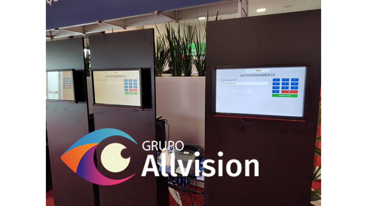 Aluguel de totem touch screen interativo - aluguel de painel de Led interativo - aluguel de holograma 3d em Santo Amaro