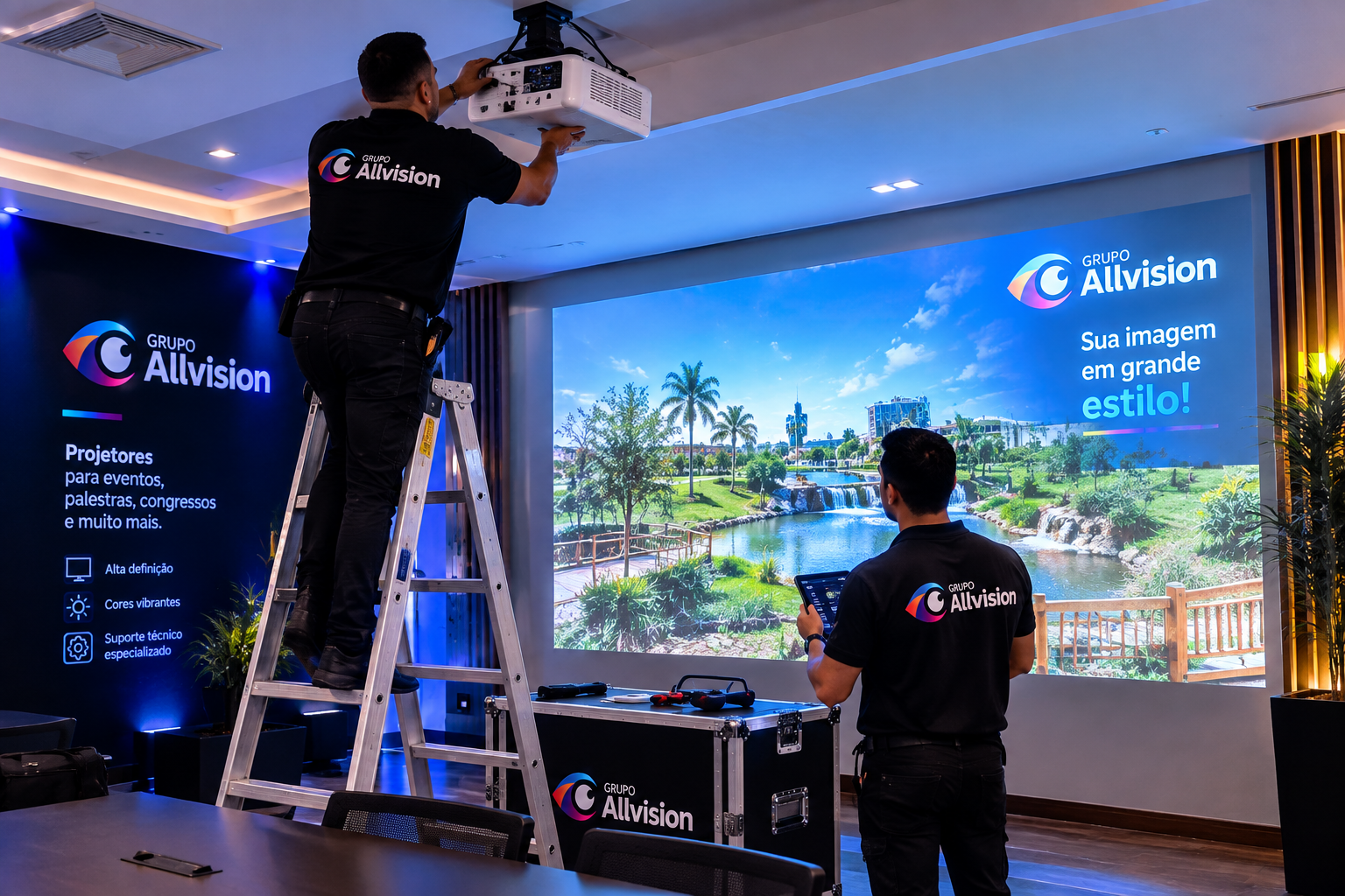 Aluguel e Venda de Projetores e TVs de Grande Formato em Juazeiro, Bahia 2026