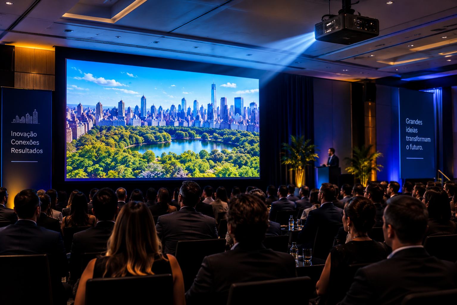 Painel de LED, TVs Gigantes e Projetores para Eventos Corporativos em Feira de Santana 2026